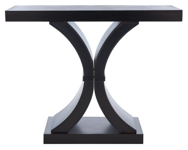 Classic Black Console Table - The Mayfair Hall