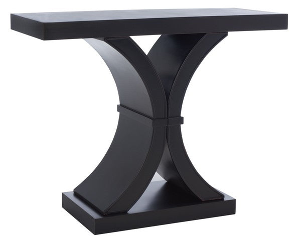 Dryden Classic Black Console Table - The Mayfair Hall