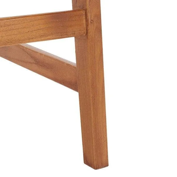 Cognac-Natural Rectangle Counter Stool - The Mayfair Hall