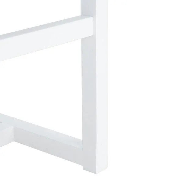 Safavieh Seika Natural Rattan White Bar Stool