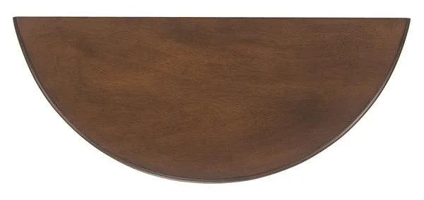 Brown Half Round Console Table - The Mayfair Hall