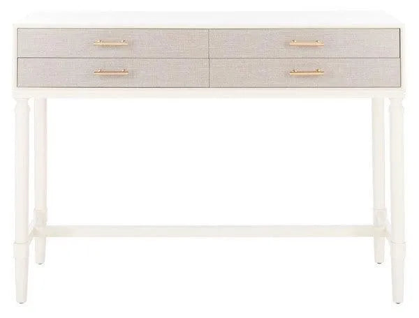 Safavieh Estella White Console Table