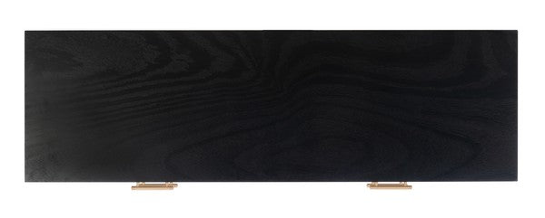 Estella Sleek Black Console Table - The Mayfair Hall