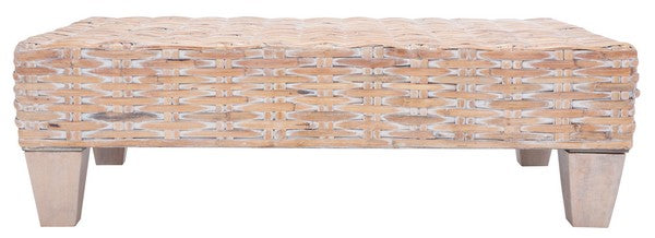 Leary Colonial Rattan Bench - The Mayfair Hall