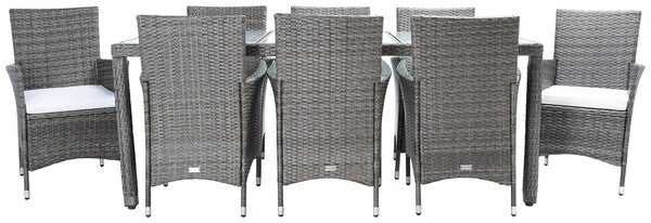 Hailee Grey-Brown Dining Set - The Mayfair Hall