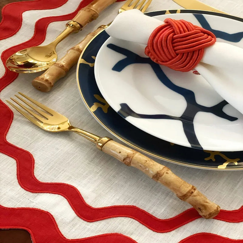 OLAS BLOOD ORANGE PLACEMAT (SET OF 4) - The Mayfair Hall