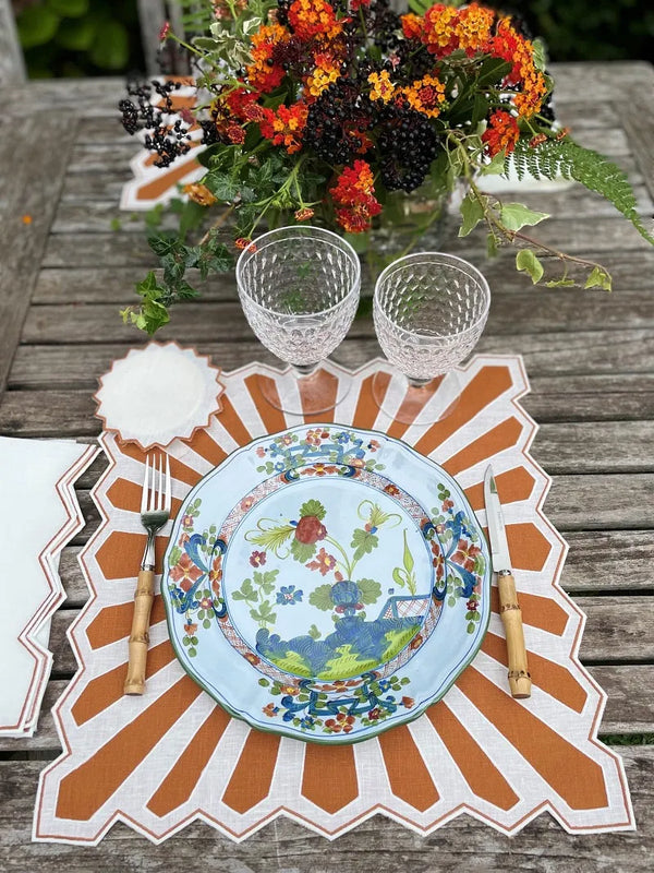 Los Encajeros Gernika Tobacco Placemats (Set of 4) - The Mayfair Hall