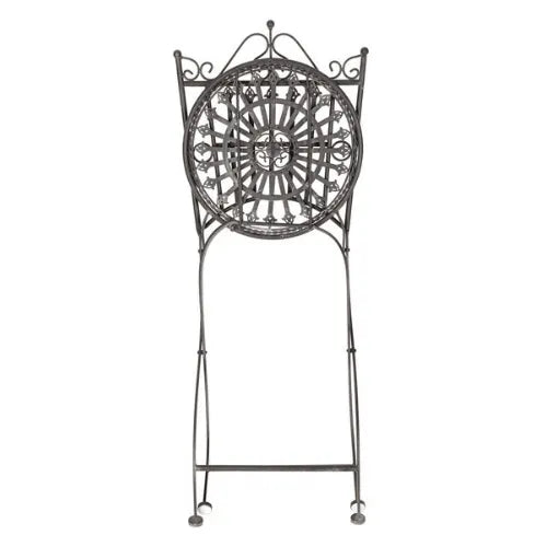 Belen Black Rust Metal Outdoor Bistro Set (3 Piece Set) - The Mayfair Hall