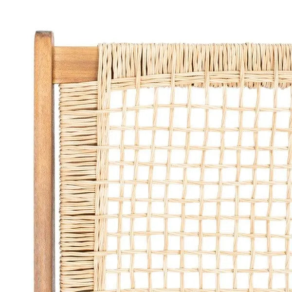 Safavieh Chantelle Natural-Light Brown Woven Rattan Outdoor Lounge Set (5 Piece Set)