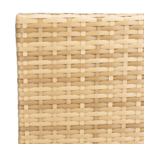 Bassey Natural Wicker Outdoor Lounge Set (4 Piece Set) - The Mayfair Hall