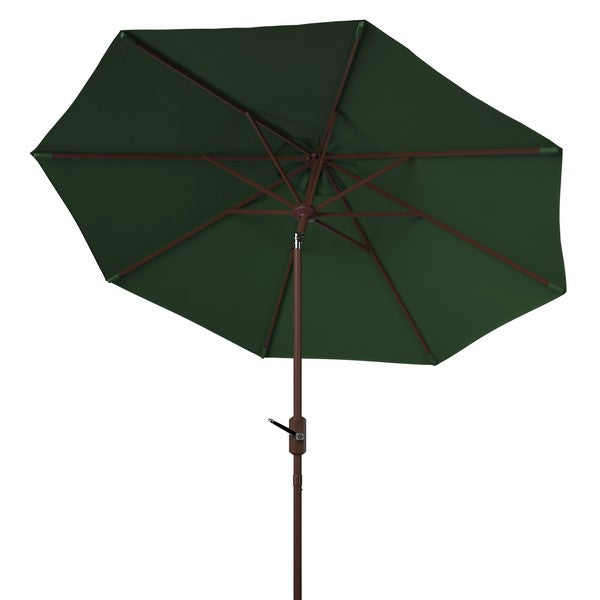 Ortega Hunter Green Crank Umbrella (9ft) - The Mayfair Hall