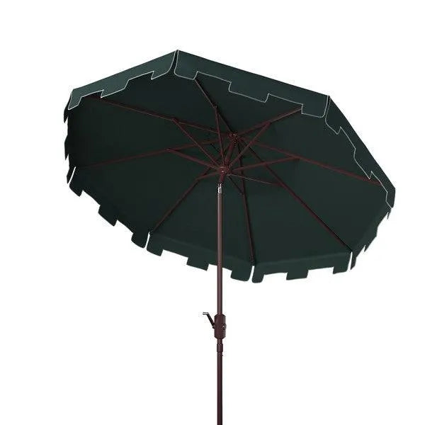 Zimmerman Dark Green Round Market Umbrella (11ft) - The Mayfair Hall