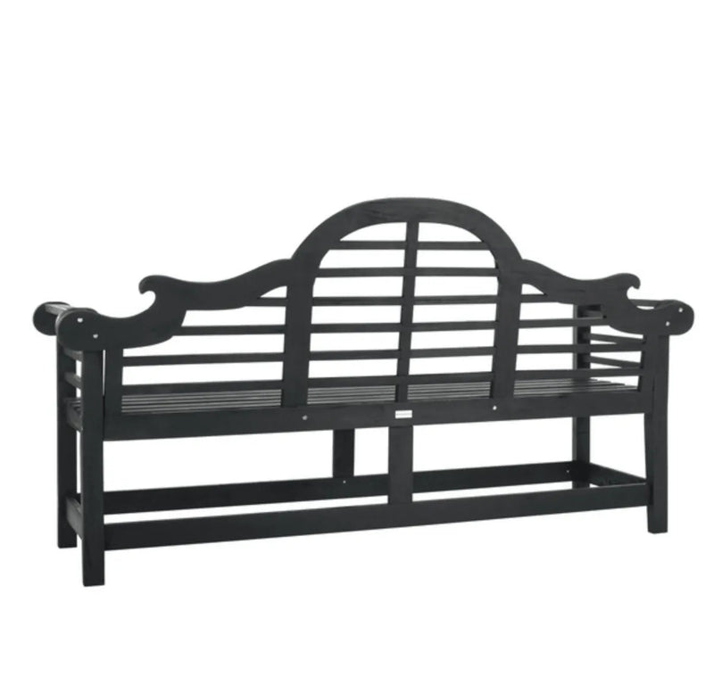 Khara Slate Lutyens Style Garden Bench - The Mayfair Hall