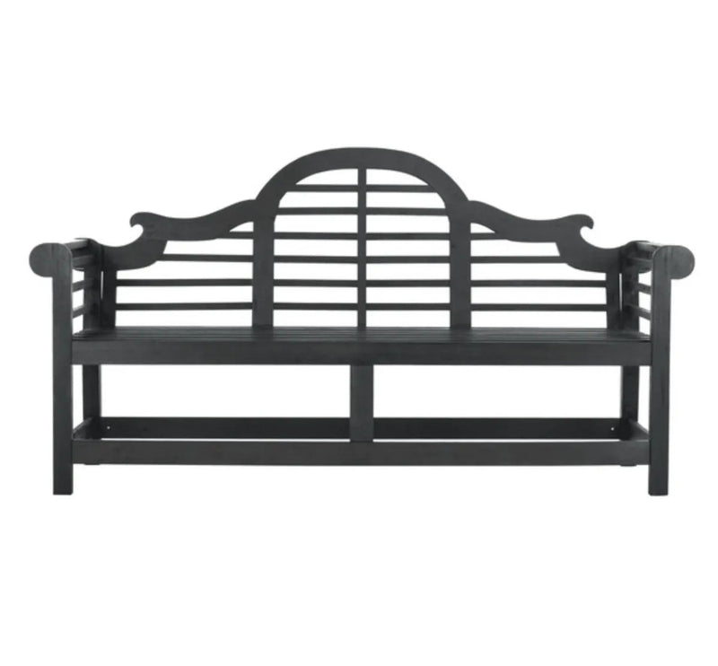 Khara Slate Lutyens Style Garden Bench - The Mayfair Hall