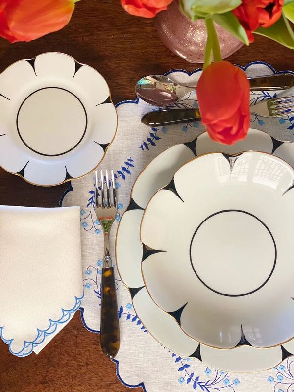 Los Encajeros Spring Blue Placemats (Set of 4) - The Mayfair Hall