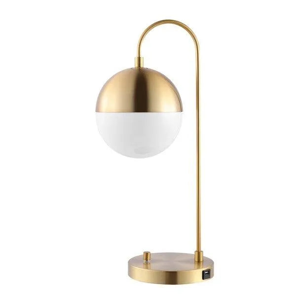 Cappi Mid-Century Brass Table Lamp - The Mayfair Hall