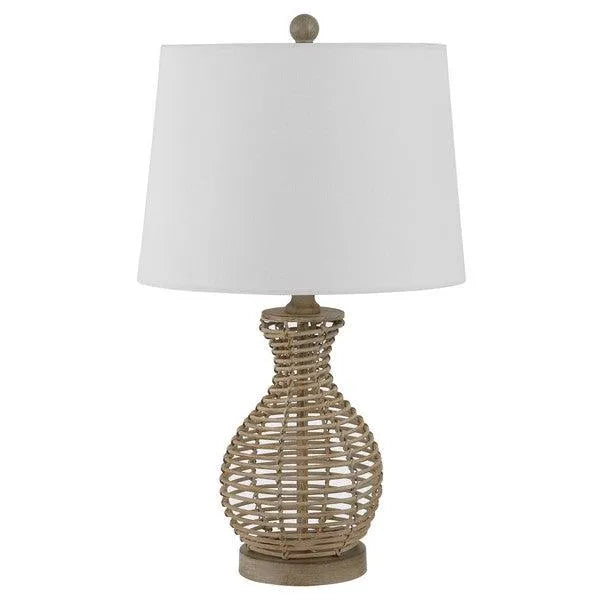 22-INCH H NATURAL SEAGRASS TABLE LAMP - The Mayfair Hall