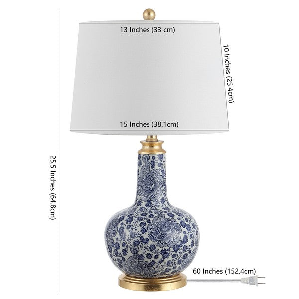 25.5-INCH H CLASSIC CONTEMPORARY CERAMIC TABLE LAMP - The Mayfair Hall