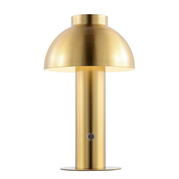 Niara Brass Gold Table Lamp (LED Rechargeable) - The Mayfair Hall