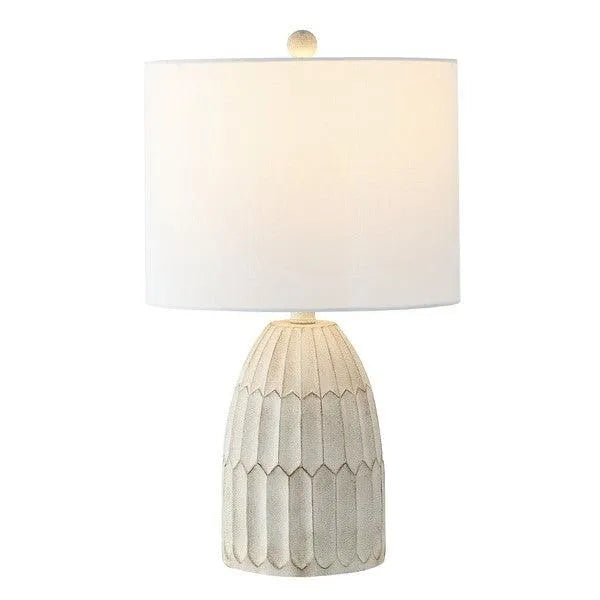 22-INCH H ANCIENT ARCHITECTURE-INSPIRED TABLE LAMP - The Mayfair Hall