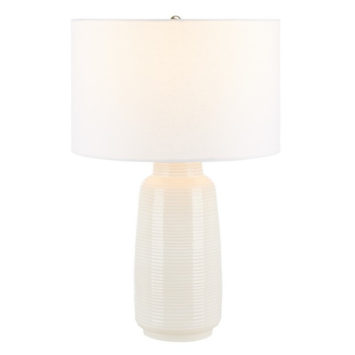 26-INCH H IVORY FINISHED TABLE LAMP - The Mayfair Hall