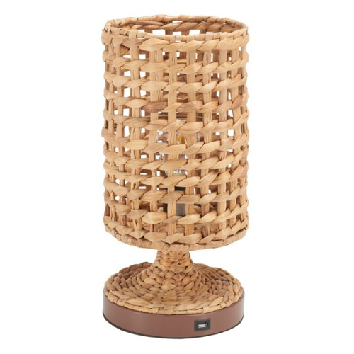 Knowles Natural Water Hyacinth Table Lamp - The Mayfair Hall