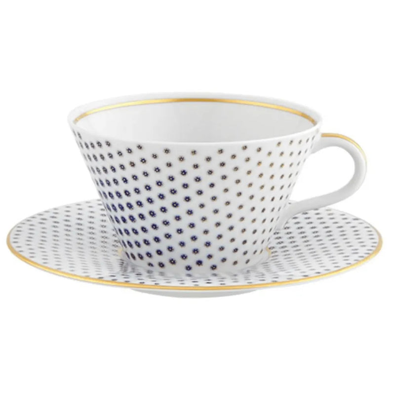 Vista Alegre Constellation d'Or Tea Cup & Saucer (Set of 4) - The Mayfair Hall