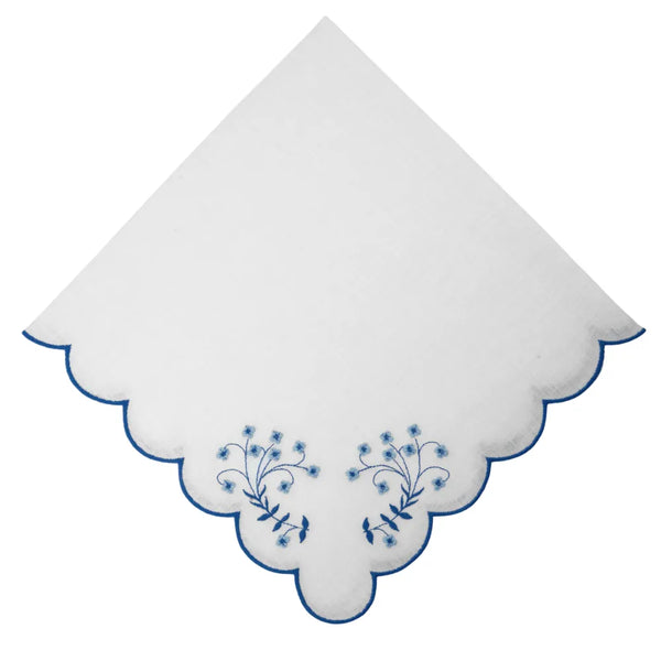 Los Encajeros Spring Blue Napkins (Set of 4) - The Mayfair Hall