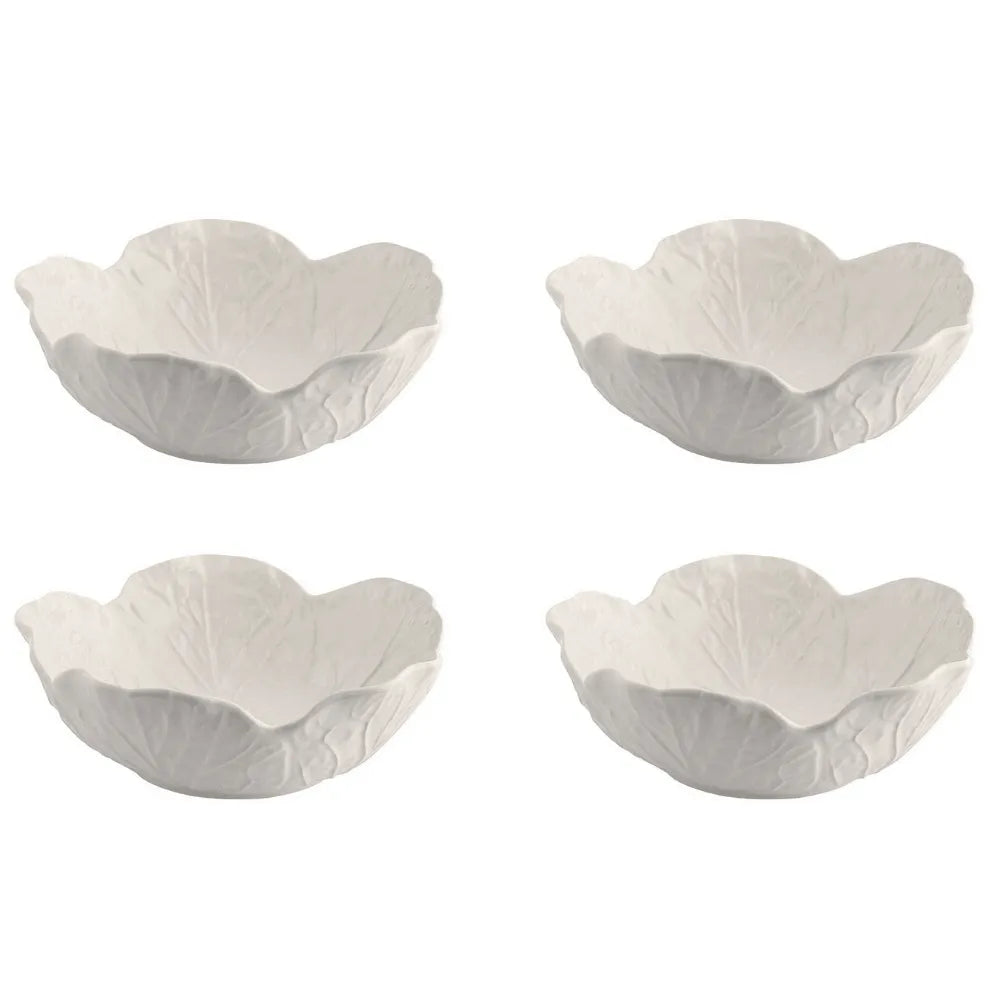 Bordallo Pinheiro Bordallo Pinheiro Cabbage Beige Cereal Bowl (Set of 4)
