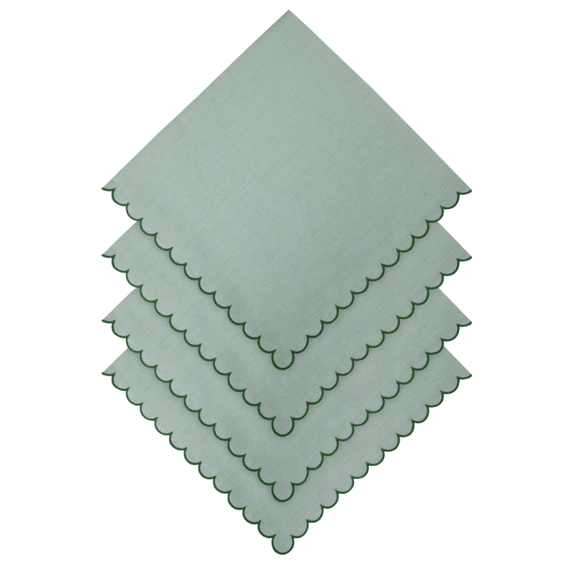 Los Encajeros Bilbao Reseda Napkin ( Set of 4) - The Mayfair Hall