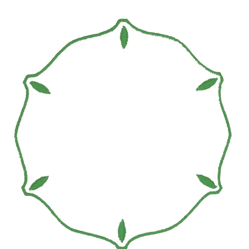Los Encajeros Olimpia Green Coasters (Set of 4) - The Mayfair Hall