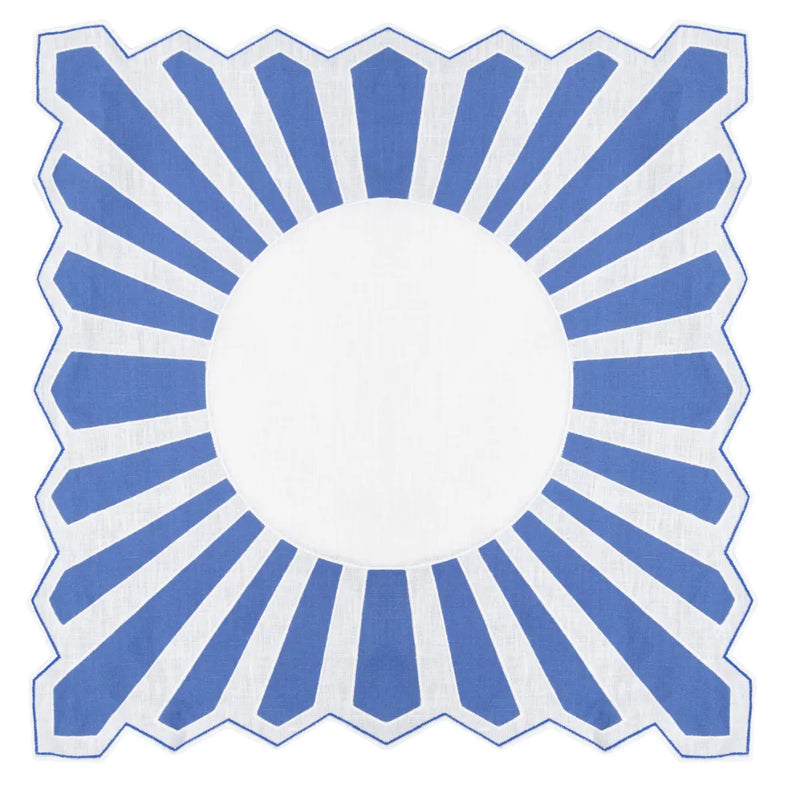 Los Encajeros Gernika Palace Blue Placemats (Set of 4) - The Mayfair Hall