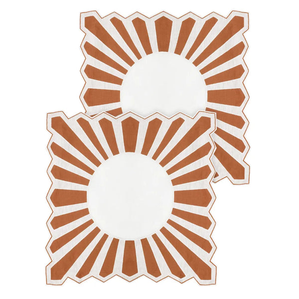 Los Encajeros Gernika Tobacco Placemats (Set of 4) - The Mayfair Hall