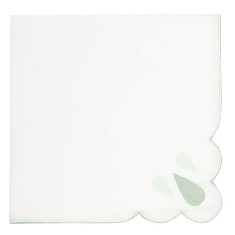 Los Encajeros Drops Reseda Napkins (Set of 4) - The Mayfair Hall
