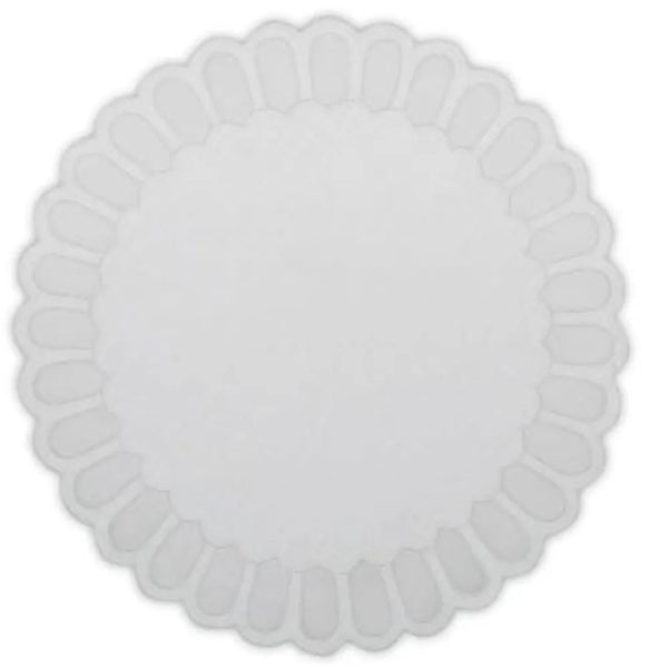 Los Encajeros Zurbano White Placemat (Set of 4) - The Mayfair Hall