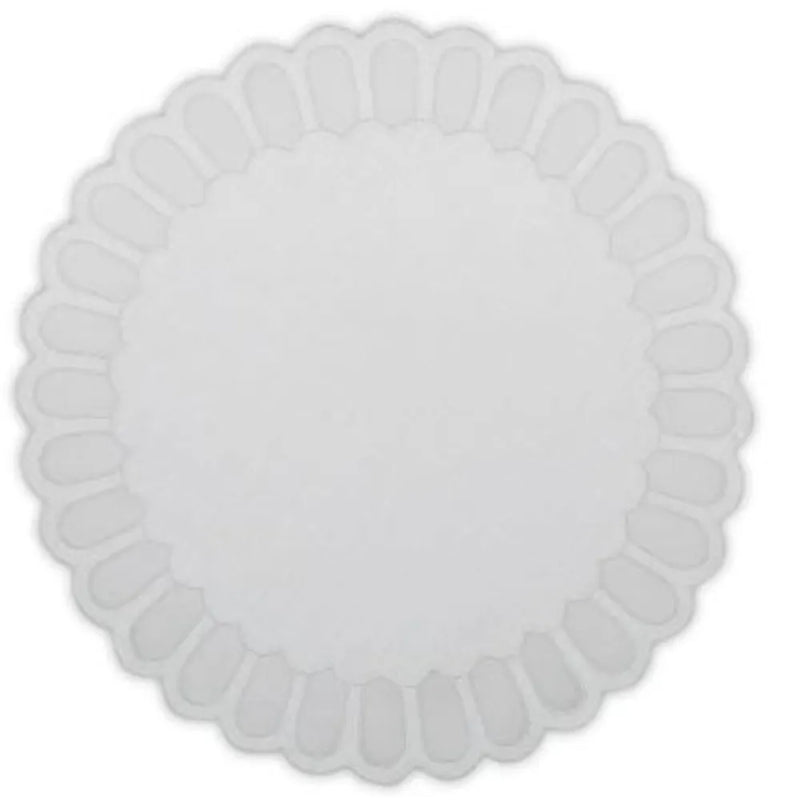 Los Encajeros Zurbano White Placemat (Set of 4) - The Mayfair Hall