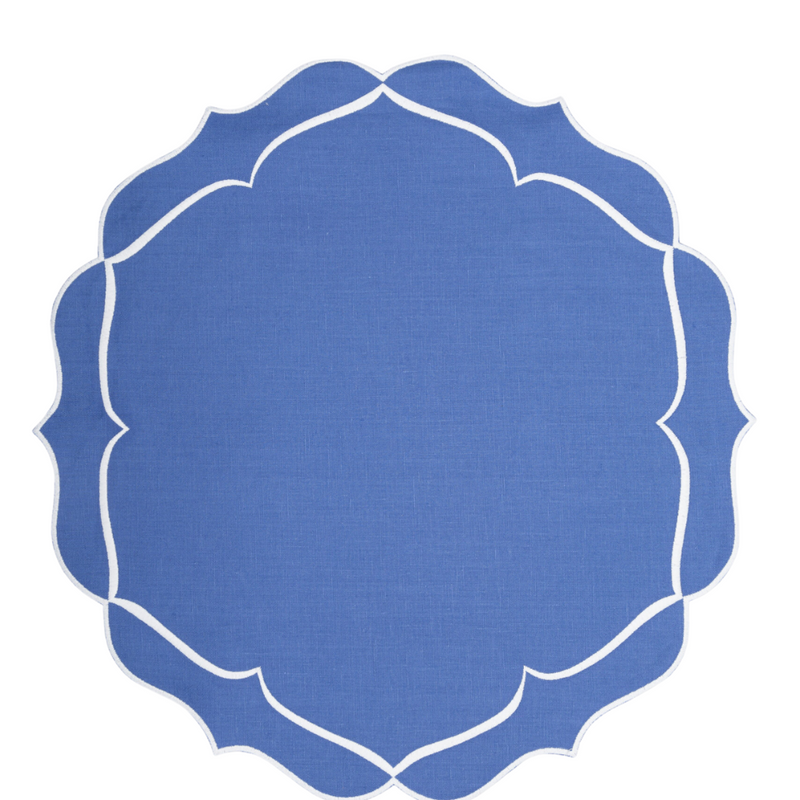 ALHAMBRA PALACE BLUE PLACEMAT (SET OF 4) - PRE-ORDER - The Mayfair Hall