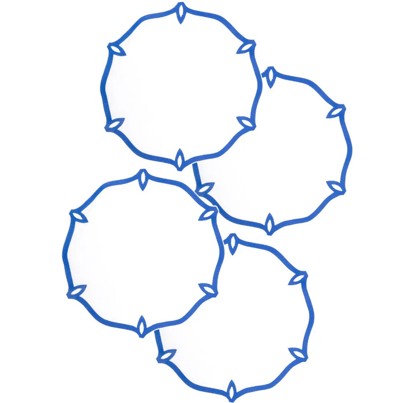 Los Encajeros Olimpia Palace Blue Placemats (Set of 4) - The Mayfair Hall