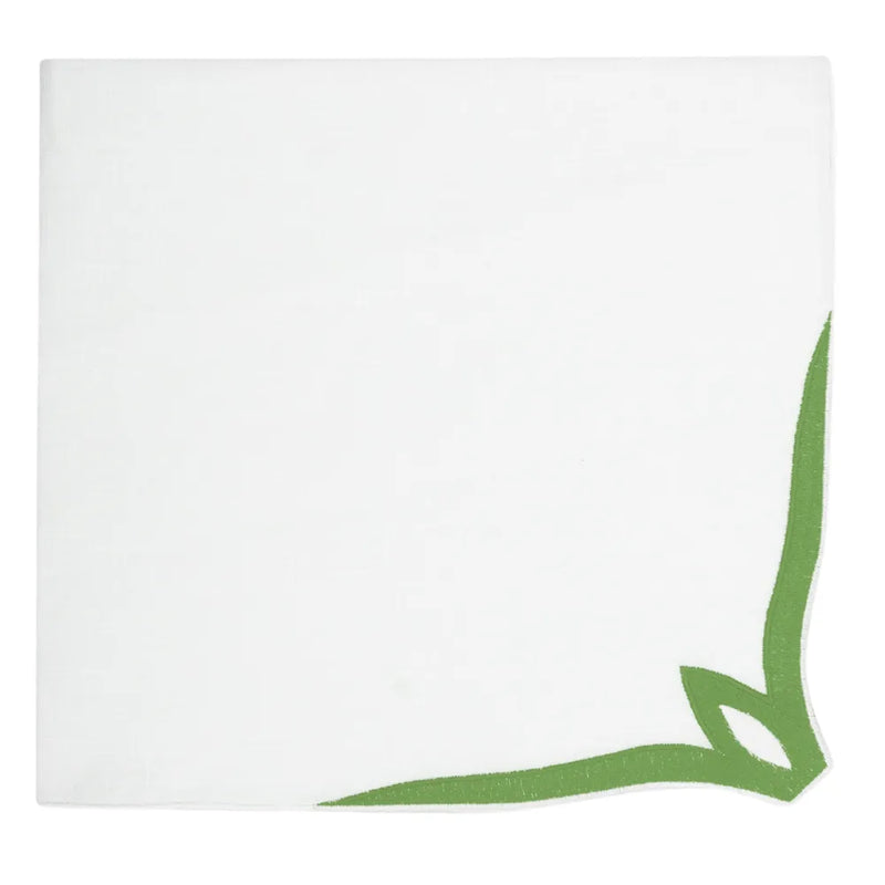 Los Encajeros Olimpia Green Napkins (Set of 4) - The Mayfair Hall