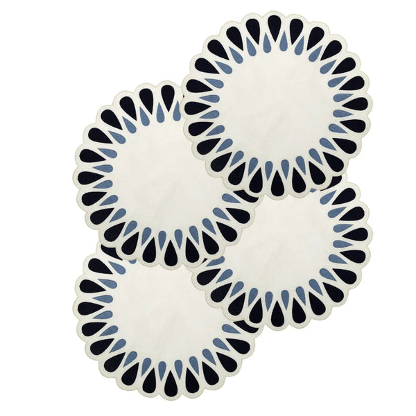 DROPS NAVY PLACEMAT (SET OF 4) - The Mayfair Hall