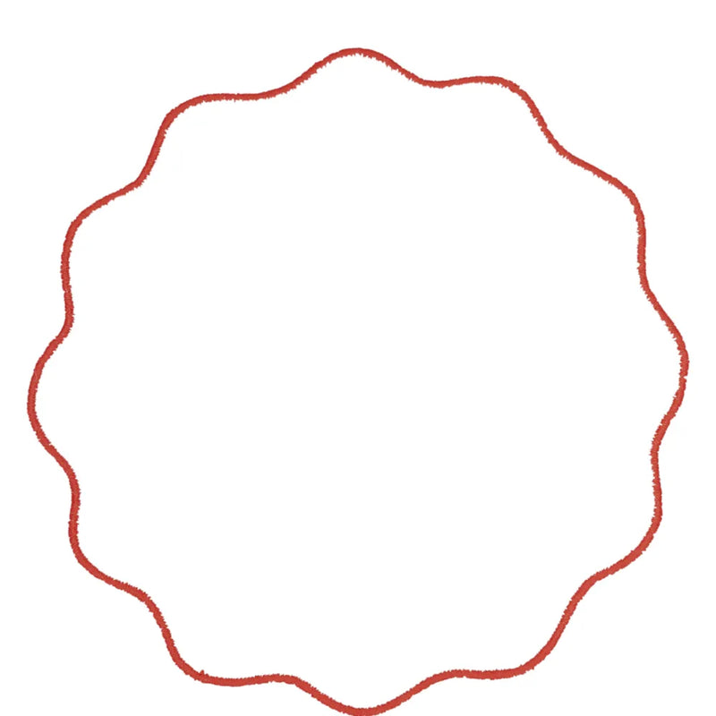 Los Encajeros Olas Blood Orange Coasters (Set of 4) - The Mayfair Hall