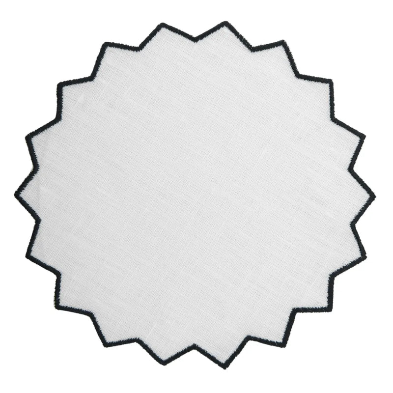 Los Encajeros Gernika Black Coasters (Set of 4) - The Mayfair Hall