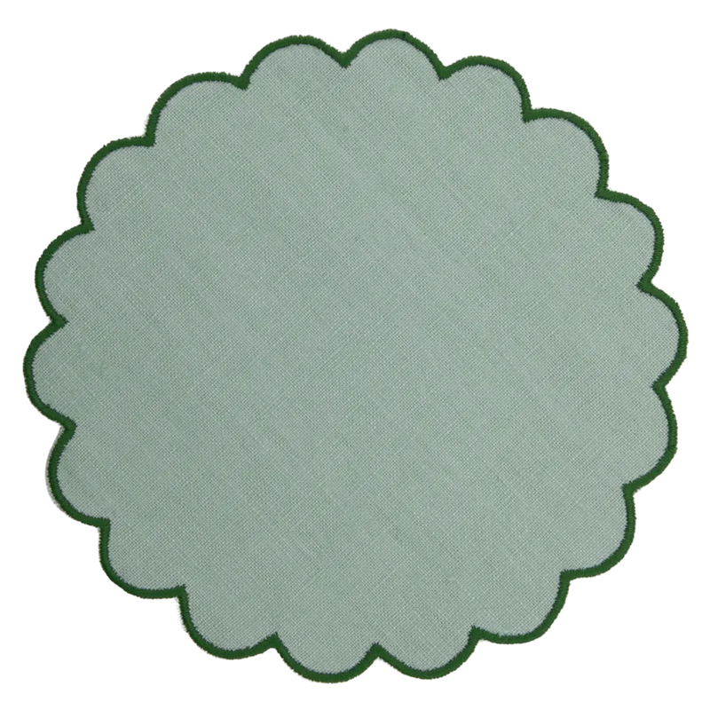 Los Encajeros Bilbao Reseda Coasters ( Set of 4) - The Mayfair Hall