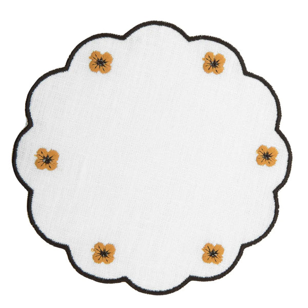 Los Encajeros Spring Brown Coaters ( Set of 4) - The Mayfair Hall