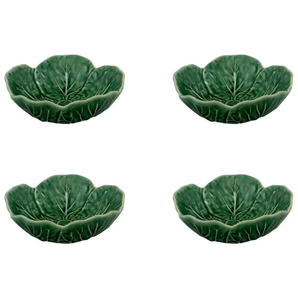 Bordallo Pinheiro Bordallo Pinheiro Cabbage Green Bowl (Set of 4)