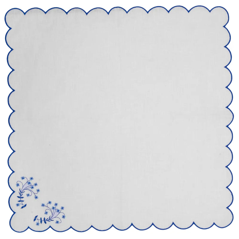 Los Encajeros Spring Blue Napkins (Set of 4) - The Mayfair Hall