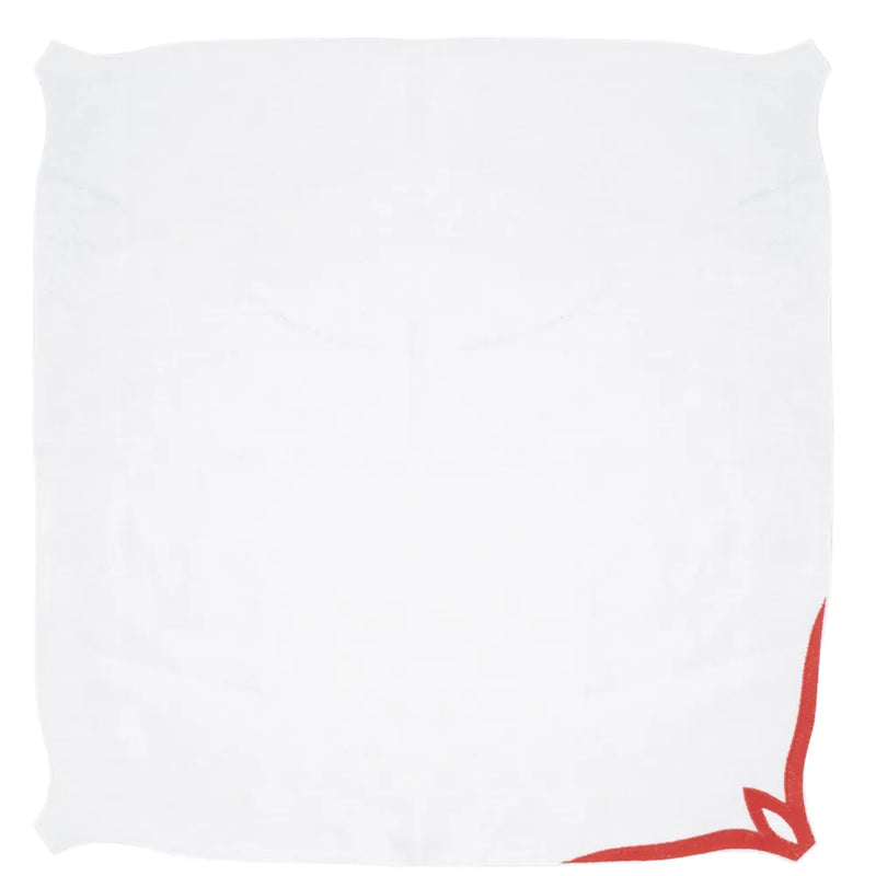 Los Encajeros Olimpia Blood Orange Napkins (Set of 4) - The Mayfair Hall