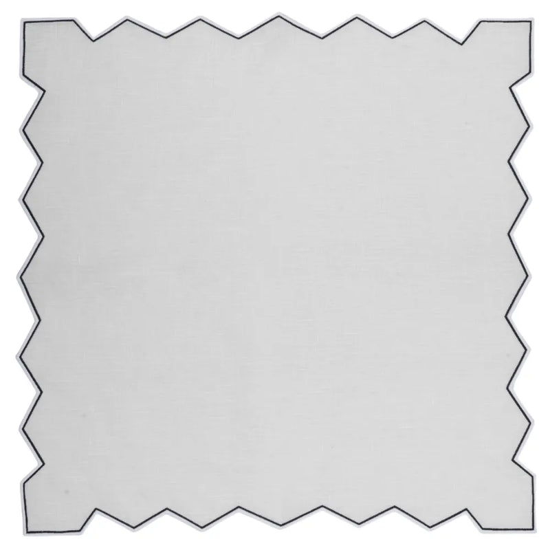 Los Encajeros Gernika Black Napkins (Set of 4) - The Mayfair Hall