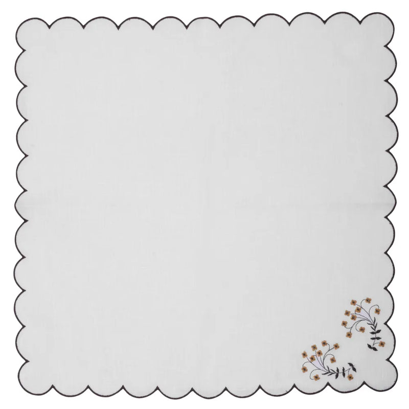 Los Encajeros Spring Brown Napkin (Set of 4) - The Mayfair Hall