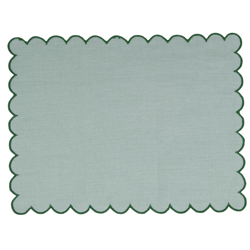 Los Encajeros Bilbao Reseda Cocktail Napkins ( Set of 4) - The Mayfair Hall